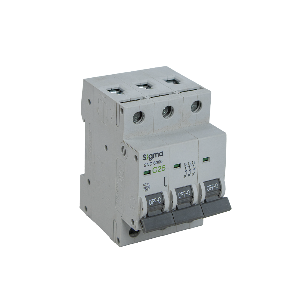 DISJUNTOR 3P 10A-C-6kA-SIGMA - Image 2