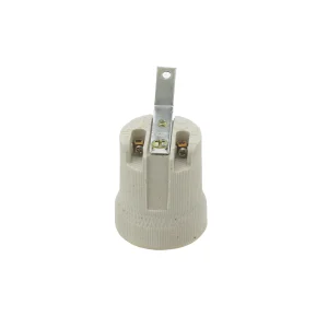 VT/262L/E27/WITH METAL/PORCELAIN LAMPHOLDER