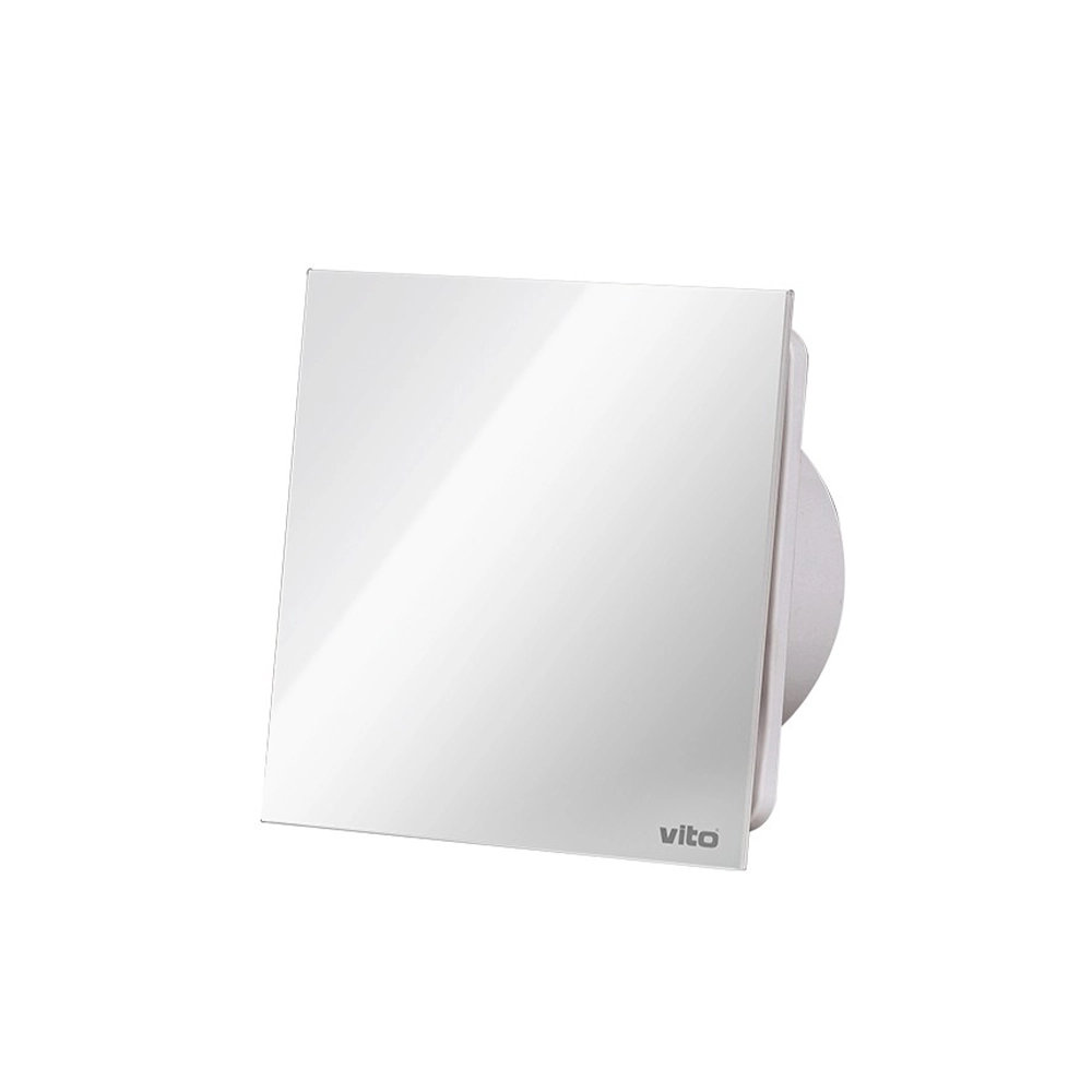 EXTRACTOR COM SENSOR TAMPA VIDRO 100MM 12W-Branco-VENTI-GL - Image 2