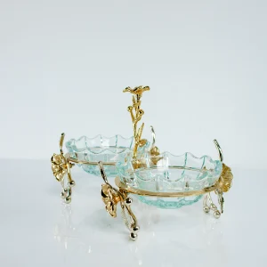 Pote de servir Aperitivos 2 Pcs