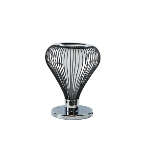 Abajur De Piso Preto E27 1x40w