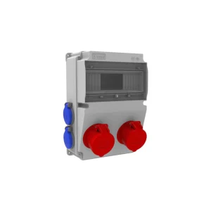 Caixa Distribuição de Tomadas  4(1/16A) + 2(5/16A) IP44-Bemis