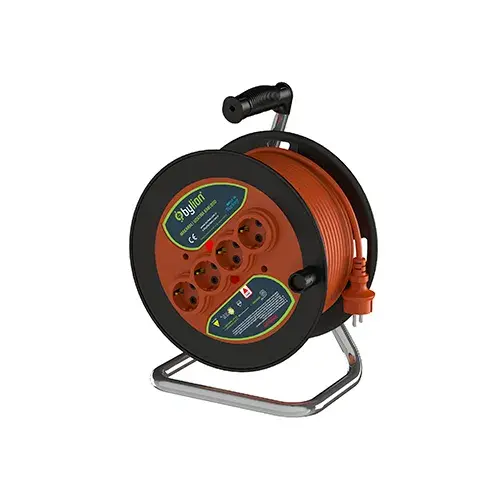 Extensão com Enrolador 50M 3G1.5 4Tomadas-50315-F - Image 2