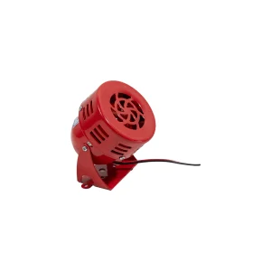 Sirene Industrial Vermelha 130dB 75MM 24V DC 6652-MS-190-24