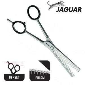 Jaguar Tesoura de cetim dupla face para diluir o cabelo